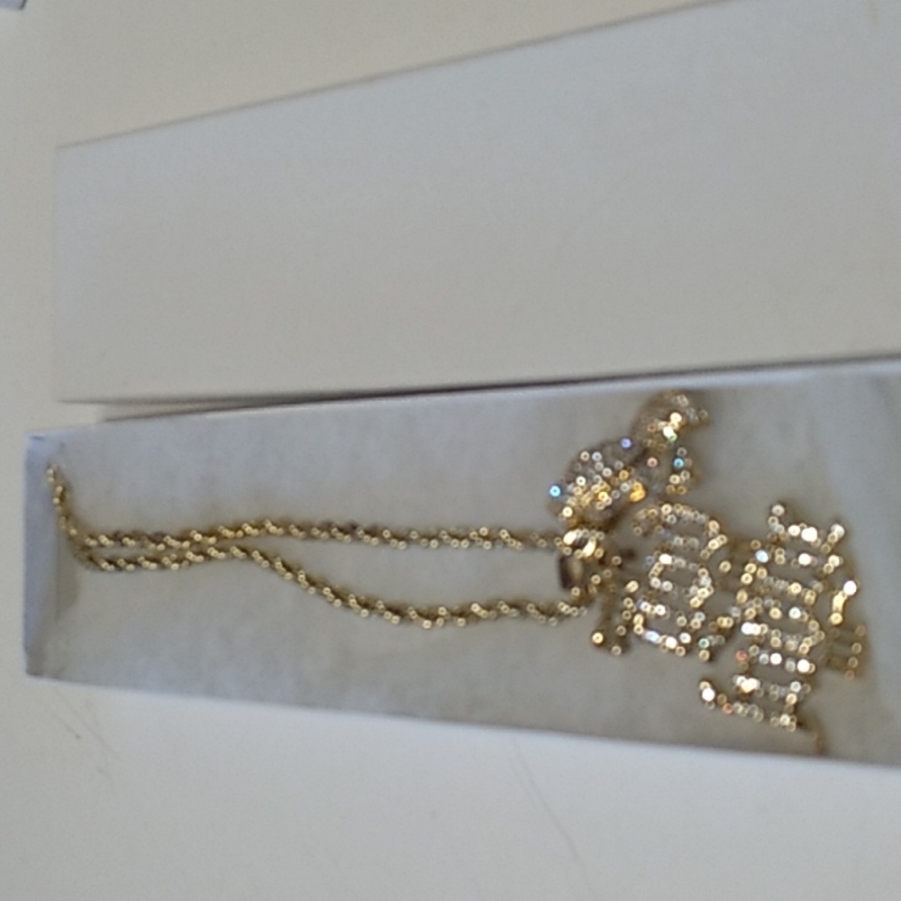 Only God Can Judge Me & 24 " Rope Chain Necklace and Praying Hands Iced Pendant - Picture 7 of 7